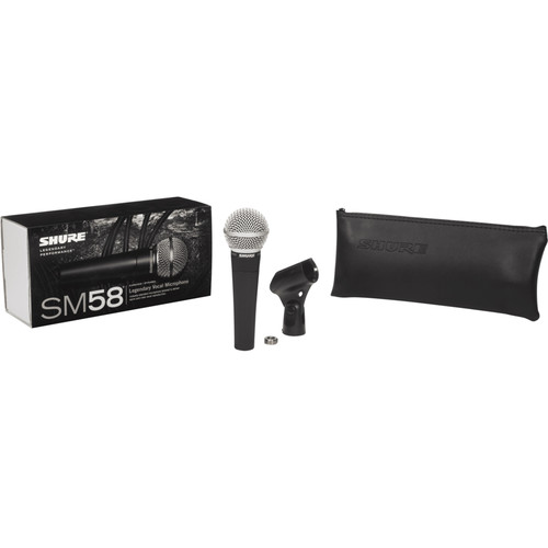 Shure SM58 Cardioid Dynamic Microphone