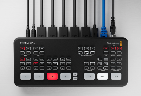 ATEM Mini Pro ISO HDMI Video Production Studio