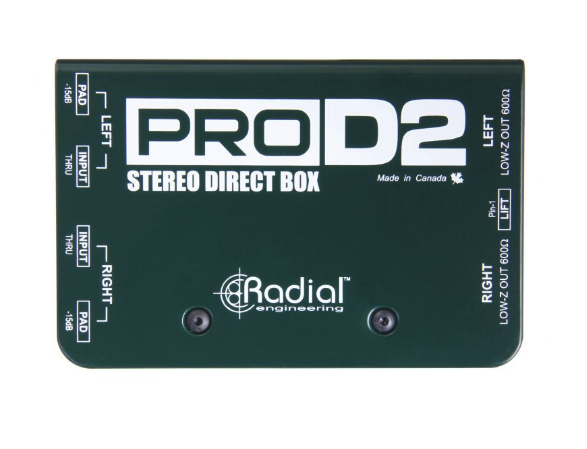 Radial ProD2 Stereo Passive Direct Box