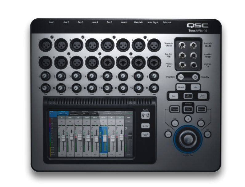 QSC TouchMix-16 (22-channel Touchscreen Digital Mixer)